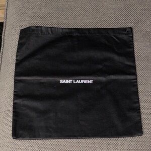 Saint Laurent Black Dust Bag EUC